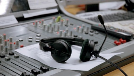 mixer and headphones mixer and headphones